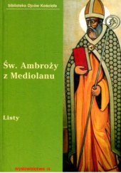 Okładka książki Listy. Tom 1 św. Ambroży z Mediolanu