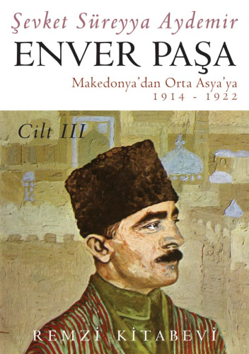 Okładki książek z cyklu Enver Paşa