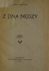 Okładka książki Z dna nędzy Stefania Sempołowska