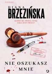 Okładka książki Nie oszukasz mnie Diana Brzezińska