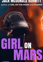 Okładka książki Girl on Mars Jack McDonald Burnett