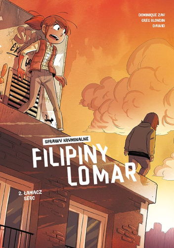 Okładki książek z cyklu Sprawy kryminalne Filipiny Lomar