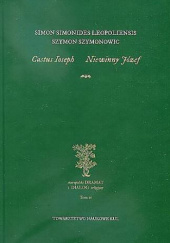 Okładka książki Castus Ioseph. Niewinny Józef Szymon Szymonowic