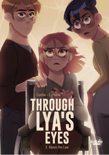 Okładki książek z cyklu Through Lya's Eyes