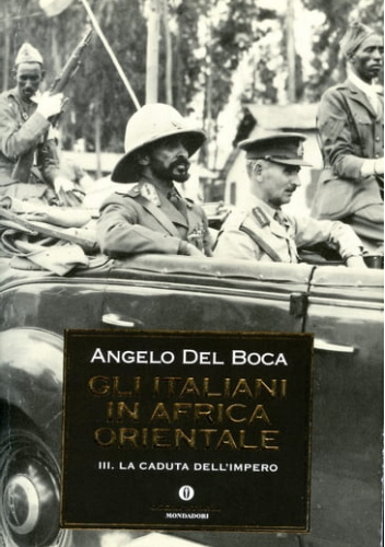 Okładki książek z cyklu Gli italiani in Africa Orientale