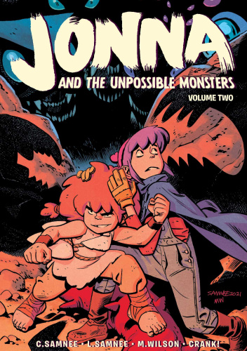 Okładki książek z cyklu Jonna and the Unpossible Monsters