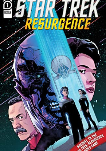 Okładki książek z cyklu Star Trek: Resurgence
