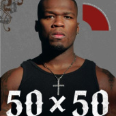 Okładka książki 50 X 50: 50 Cent in His Own Words 50 Cent
