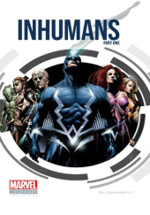 Okładka książki Marvel: The Legendary Graphic Novel Collection: Volume 13: Inhumans - Part I Paul Jenkins, Jae Lee
