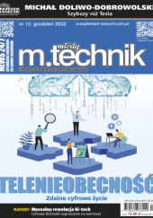 Okładka książki Młody Technik, nr 12/2022 Redakcja magazynu Młody Technik