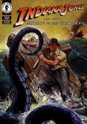 Okładka książki Indiana Jones and the Shrine of the Sea Devil Gary Gianni