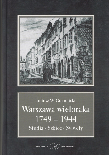 Okładki książek z cyklu Biblioteka warszawska