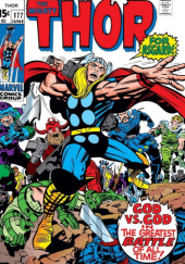 Okładka książki Thor (1966) #177: Zginąć w Płomieniach Jack Kirby, Stan Lee