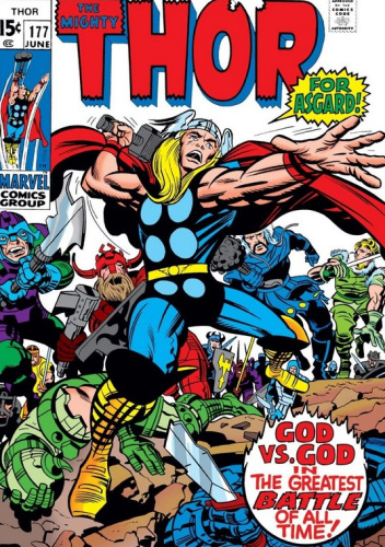 Okładki książek z cyklu Mighty Thor (1966)