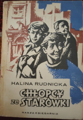 Okładka książki Chłopcy ze Starówki Halina Rudnicka