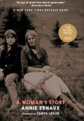 Okładka książki A Womans Story Annie Ernaux