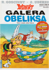 Okładka książki Galera Obeliksa Albert Uderzo