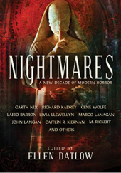 Okładka książki Nightmares: A New Decade of Modern Horror Ellen Datlow, praca zbiorowa