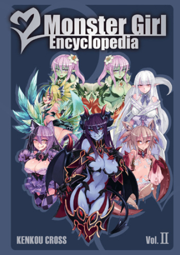 Okładki książek z cyklu Monster Girl Encyclopedia