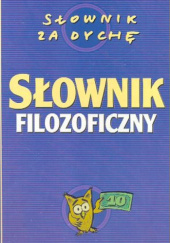 Okładka książki Słownik filozoficzny Jerzy Syjud