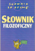 Okładka książki Słownik filozoficzny Jerzy Syjud