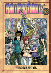 Okładka książki Fairy Tail tom 38 Hiro Mashima