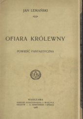 Okładka książki Ofiara królewny Jan Lemański