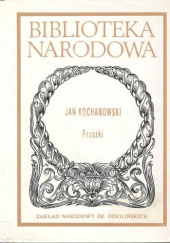Okładka książki Fraszki Jan Kochanowski