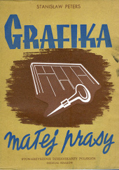 Okładka książki Grafika małej prasy Stanisław Peters