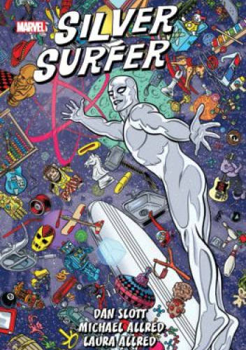 Okładki książek z cyklu Silver Surfer (Slott)