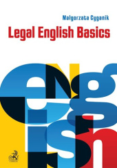 Okładka książki Legal English Basics Małgorzata Cyganik