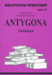 Okładka książki „Antygona” Sofoklesa Danuta Polańczyk