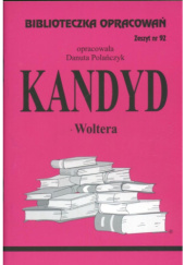 Okładka książki "Kandyd" Woltera Danuta Polańczyk