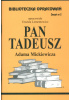 Okładka książki "Pan Tadeusz" Adama Mickiewicza Urszula Lementowicz