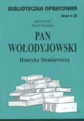 Okładka książki „Pan Wołodyjowski” Henryka Sienkiewicza Józef Osmoła