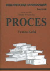 Okładka książki "Proces" Franza Kafki Danuta Wilczycka