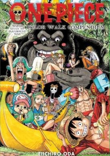 Okładki książek z cyklu One Piece Color Walk Compendiums