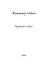 Okładka książki Spodnie i tałes Konstanty Gebert