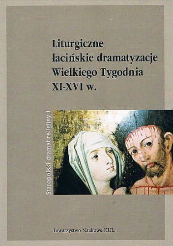 Okładki książek z cyklu Staropolski Dramat Religijny