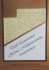 Okładka książki Korespondencja Teofil Lenartowicz, Helena Mickiewiczówna