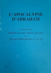 Okładka książki L'Apocalypse d' Abraham Ryszard Rubinkiewicz SDB