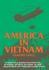 Okładka książki America in Vietnam Guenter Lewy