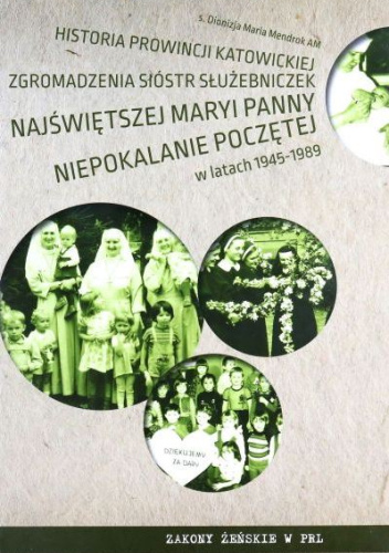 Okładki książek z cyklu Zakony żeńskie w PRL