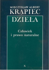 Okładka książki Człowiek i prawo naturalne Mieczysław Albert Krąpiec OP