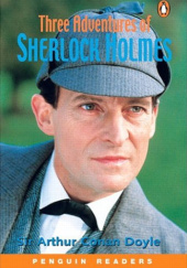 Okładka książki Three Adventures of Sherlock Holmes Arthur Conan Doyle