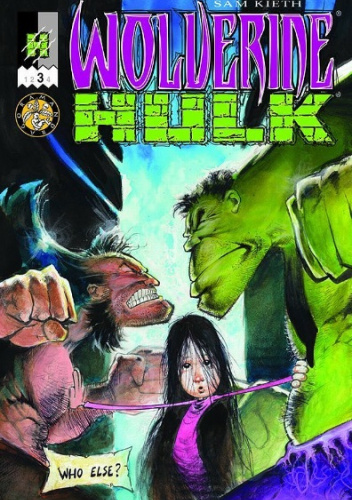 Okładki książek z cyklu Wolverine/Hulk