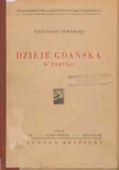 Okładka książki Dzieje Gdańska w zarysie Kazimierz Piwarski