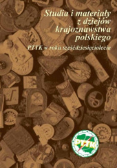 Okładka książki PTTK w roku sześćdziesięciolecia praca zbiorowa