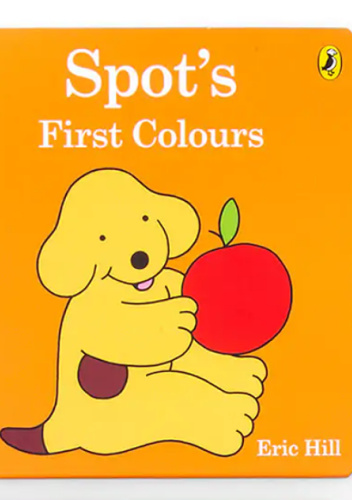 Okładki książek z serii Early Learning with Spot