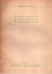 Okładka książki Osobliwości w kościołach wschodnich Remigiusz Dąbrowski